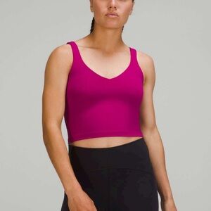 Fuschia align tank